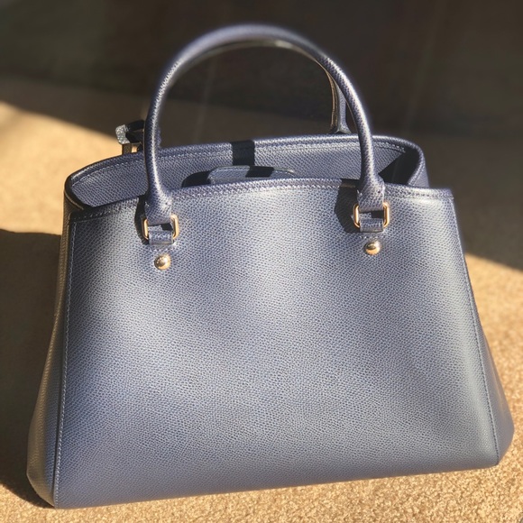 Coach Margot Purse Midnight Navy Blue - Picture 3 of 7